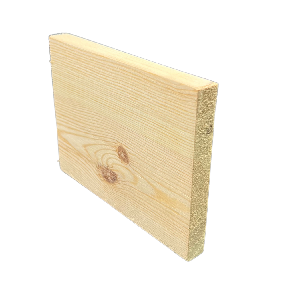 Baseboard / Door Jamb Eased  Edge Knotty Pine 4 5/8" X 5/8" X 12' - M201